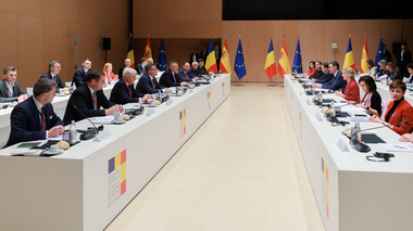 Pedro Sanchez, premierul Spaniei: Vom trimite 130 de militari şi opt avioane militare pentru a desfăşura acţiuni în Marea Neagră, angajamentul Spaniei faţă de securitatea pe flancul estic al NATO este clară / Reiterăm sprijinul nostru pentru Schengen