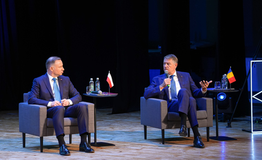Klaus Iohannis, în Lituania: Războiul ilegal al Rusiei în Ucraina ne-a readus aminte, în mod brutal, că valorile noastre fundamentale nu sunt un lucru dat, ci ceva pentru care trebuie încă să luptăm şi care trebuie să fie în continuare apărat