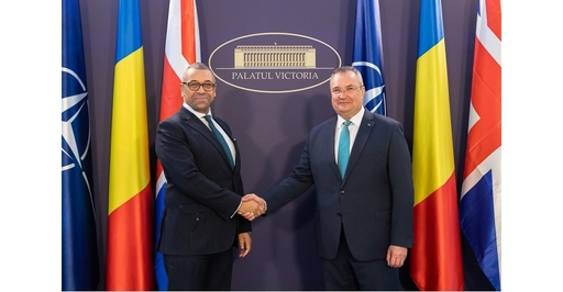 Ciucă, întrevedere cu ministrul pentru Afaceri Externe al UK / Curând va fi semnată Declaraţia Comună pentru consolidarea Parteneriatului Strategic şi va acoperi domenii de cooperare precum securitate şi apărare, cyber, energie şi noi tehnologii