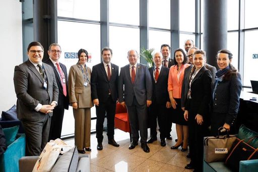  Consiliul Ministerial al OSCE: Ministrul afacerilor externe, Bogdan Aurescu, a reiterat sprijinul României pentru activitatea Organizaţiei de Securitate şi Cooperare în Europa