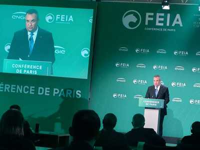 Premierul Nicolae Ciucă, la Conferinţa de la Paris organizată de Forumul Economic Internaţional al Americilor: Miza noastră principală este reducerea dependenţei de gazul şi petrolul rusesc