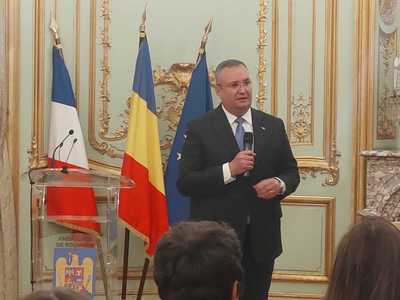 Premierul Nicolae Ciucă, către comunitatea românilor din Franţa: Avem nevoie să reconectăm românii din diaspora cu ţara  - VIDEO