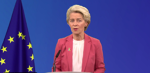 Ursula von der Leyen, la semnarea Acordului de la Bucureşti: UE a reuşit să compenseze întreruperea aprovizionării cu petrolul rusesc, dar este vorba despre întemeierea viitorului nostru pe un concept de energie sigură şi curată 