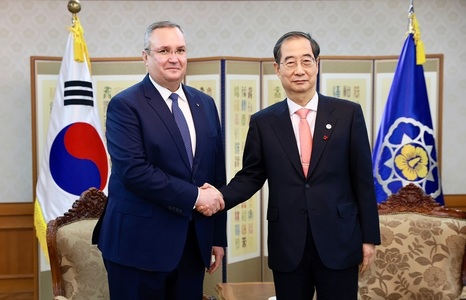 Ciucă, la întâlnirea cu omologul sud-coreean: Suntem deschişi să analizăm posibilităţile unei cooperări tripartite România-Republica Coreea-SUA în domeniul energiei nucleare 