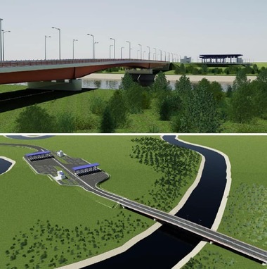 Preşedinta Maia Sandu a salutat aprobarea finanţării pentru construirea podului de la Ungheni, care va lega Republica Moldovei de reţeaua europeană de transport rutier