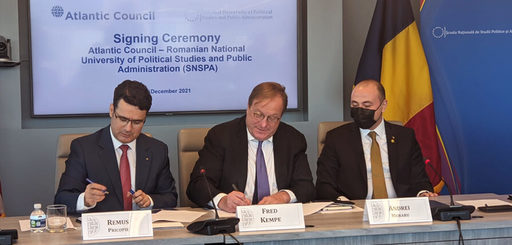 Atlantic Council şi SNSPA creează un task force, axat pe securitatea regiunii Mării Negre