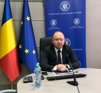 Ministrul Bogdan Aurescu a pledat pentru creşterea asistenţei acordate Ucrainei, mai ales în contextul provocărilor iernii, la reuniunea în format G7+ la nivel de miniştri ai afacerilor externe
