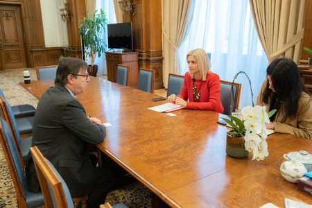 Alina Gorghiu, întâlnire cu ambasadorul Spaniei în România / Temele abordate de cei doi oficiali