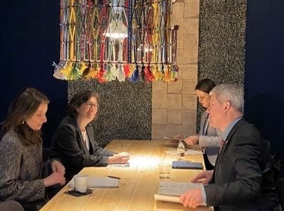 Cătălin Predoiu, întâlnire cu miniştrii Justiţiei ai actualei şi viitoarei preşedinţii a Consiliului Uniunii Europene