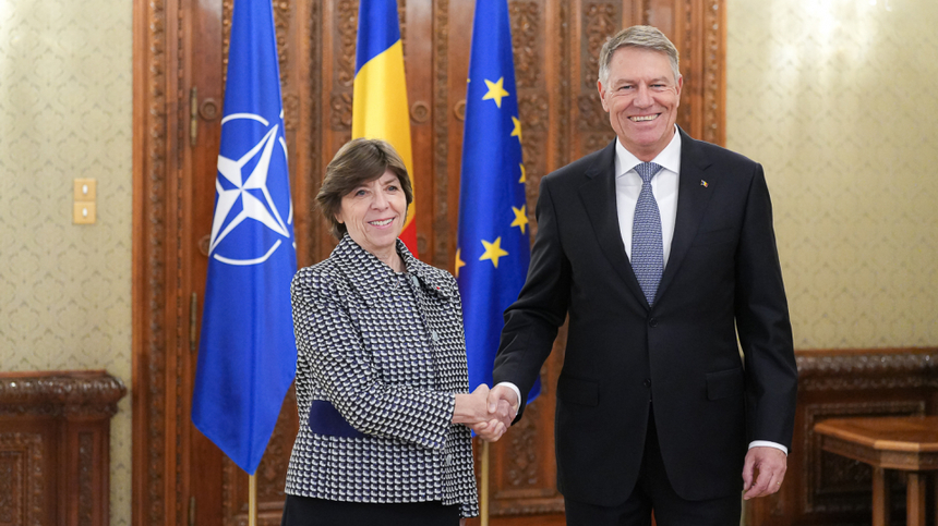 Klaus Iohannis a primit-o la Cotroceni Catherine Colonna, ministrul pentru Europa şi Afaceri Externe al Republicii Franceze / Franţa va continua sprijinul ferm pe care îl acordă ţării noastre pentru aderarea la Schengen