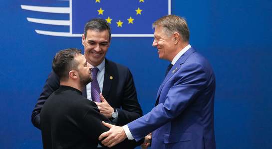 UPDATE - Iohannis: Prezenţa lui Volodimir Zelenski la reuniunea Consiliului European este un semn al angajamentului nostru european şi al sprijinului puternic pentru Ucraina şi cetăţenii acestei ţări - FOTO