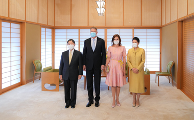 Klaus Iohannis, primit de Împăratul Naruhito al Japoniei: Relaţiile de un secol dintre România şi Japonia sunt mai puternice decât niciodată şi au căpătat o dimensiune strategică - FOTO
