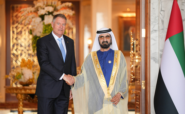 Iohannis, discuţii cu prim-ministrul Emiratelor Arabe Unite despre cooperarea bilaterală în domeniile energie, educaţie, agricultură, infrastructură de transport, conectivitate digitală, protecţie civilă şi securitate cibernetică