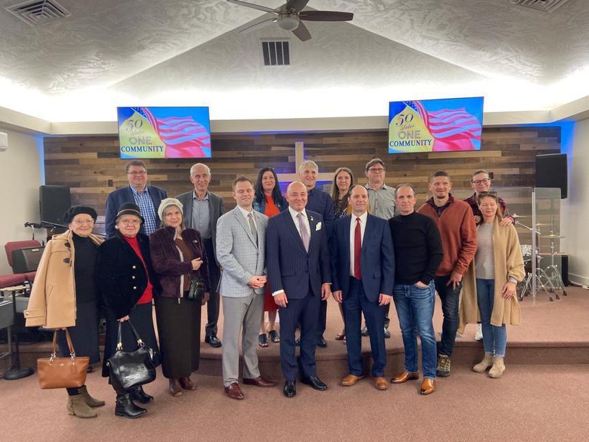 Ambasadorul României în SUA, Andrei Muraru, a vizitat comunităţile de români din statele Idaho şi Nevada, în cadrul turneului ”50 States, One Community”