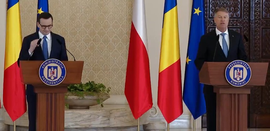 Klaus Iohannis: Polonia este un prieten apropiat şi de lungă durată, un partener strategic cheie şi un aliat de încredere al României / În anul 2022, schimburile comerciale bilaterale au atins un nivel record de aproape 11 miliarde de euro - VIDEO