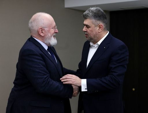 Marcel Ciolacu, după întâlnirea cu Frans Timmermans: Fermierii români vor primi un nou ajutor financiar din partea Comisiei Europene, pe baza unei formule echitabile

