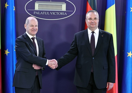 Premierul Nicolae Ciucă, întrevedere cu Olaf Scholz: Prezenţa la Bucureşti a cancelarului federal reflectă interesul ridicat al Germaniei pentru aprofundarea parteneriatului bilateral cu România