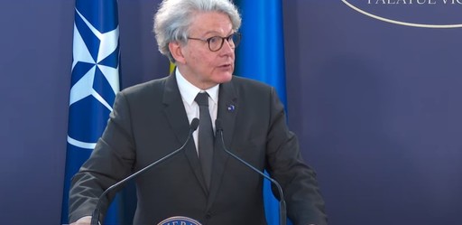 Comisarul pentru Piaţă Liberă: Am încredere că România va putea să joace un rol şi mai important în industria de apărare / Vom construi scutul cibernetic, dar pentru asta trebuie să avem competitivitate