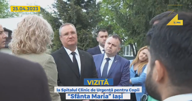 Ciucă, după vizita la Iaşi: Investiţiile vor fi reperul acţiunilor noastre în 2023 şi 2024/ Pentru această zonă, avem planuri mari: spitalul regional, reabilitarea Spitalului pentru Copii, autostrăzile A7 şi A8 