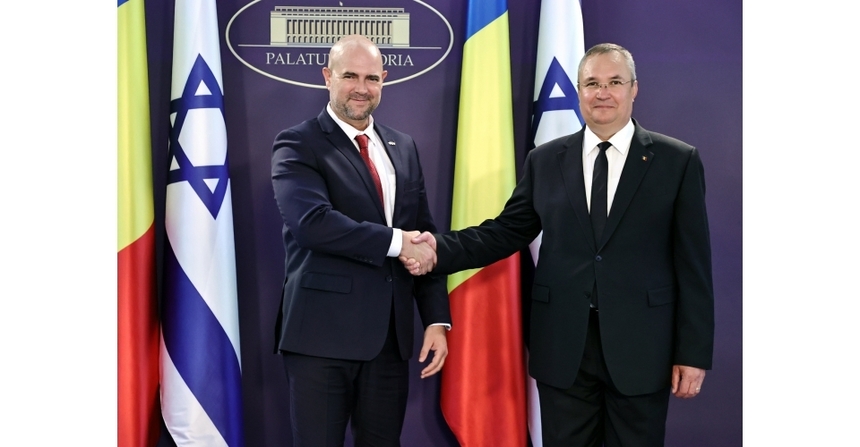 Nicolae Ciucă, discuţii cu preşedintele Parlamentului israelian despre dezvoltarea capacităţilor de stocare a energiei şi aprovizionarea cu gaze a regiunii noastre 
