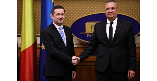 Nicolae Ciucă l-a primit la Palatul Victoria pe ambasadorul Elveţiei, cu prilejul încheierii misiunii diplomatice / Discuţii despre creşterea volumului schimburilor comerciale şi a investiţiilor