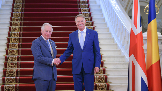 Preşedintele Klaus Iohannis îl primeşte vineri la Palatul Cotroceni pe Majestatea Sa Regele Charles al III-lea