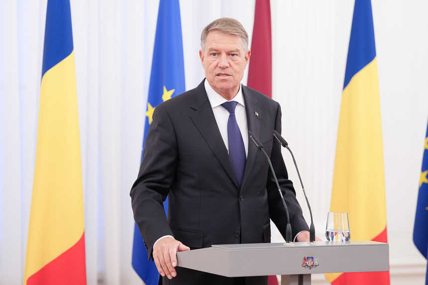 Preşedintele Klaus Iohannis participă joi la al doilea Summit al Comunităţii Politice Europene, care va avea loc la Castelul Mimi din Republica Moldova