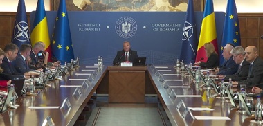 Nicolae Ciucă: În şedinţa de astăzi vom aproba o decizie în ceea ce priveşte asigurarea fondurilor pentru fermierii care au avut de suferit de pe urma secetei pedologice de anul trecut, suma totală este de 300 de milioane de lei