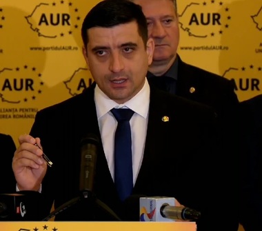 George Simion (AUR):  Ne interesează foarte mult ce se întâmplă în următoarele 18 luni.  AUR va veni la guvernare şi trebuie să ne decidem cu cine guvernăm din 2024 încolo