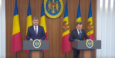 Marcel Ciolacu, la Chişinău: Am sentimentul că am venit acasă şi nu am venit la un frate mai mare sau mai mic, am venit la un frate geamăn / Relaţiile comerciale dintre România şi Republica Moldova, anul trecut, s-au mărit cu 50% - VIDEO