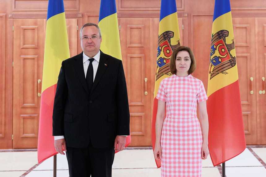 Nicolae Ciucă: Vom asigura tot sprijinul necesar pentru a face posibilă aderarea Republicii Moldova la Uniunea Europeană, pentru întărirea rezilienţei sale şi pentru realizarea oricăror reforme necesare modernizării statului