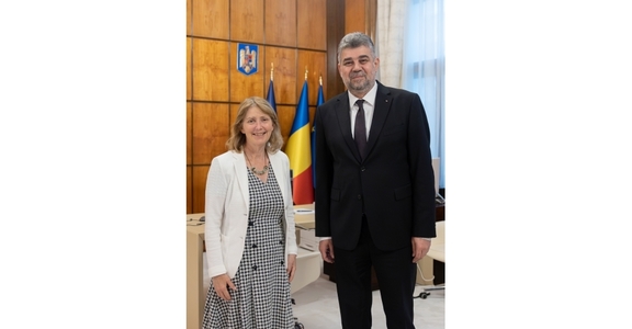 Premierul Marcel Ciolacu a discutat cu ambasadoarea SUA la Bucureşti despre programul Visa Waiver, aderarea României la OCDE şi combaterea traficului de persoane