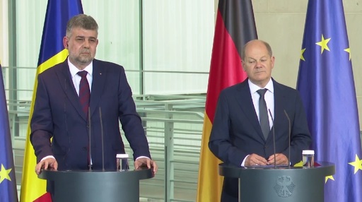 Premierul Marcel Ciolacu a discutat cu Olaf Scholz despre un plan de acţiune bilateral al guvernelor României şi Germaniei pe subiecte de interes strategic