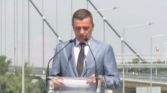 UPDATE - Inaugurarea podului de la Brăila - Sorin Grindeanu: Este un pod pe care l-aş numi un pod al speranţei, un pod al unirii / Este prima conexiune rutieră din istoria României dintre judeţele Tulcea şi Brăila