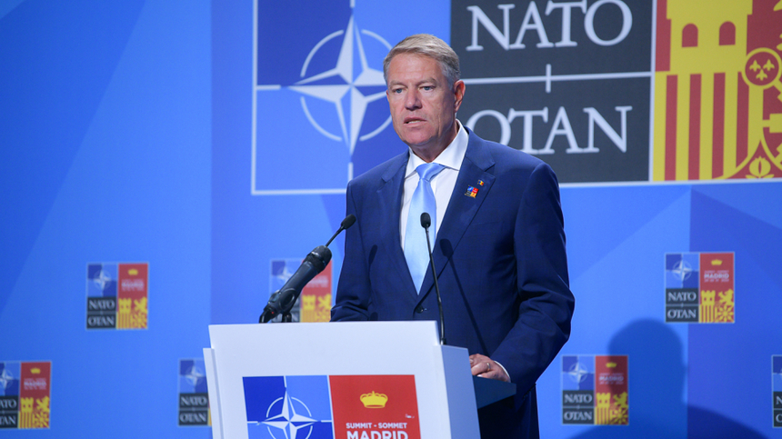 Preşedintele Klaus Iohannis participă la Summitul NATO de la Vilnius