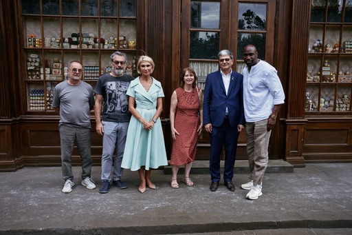 Marcel Boloş, după o vizită pe platoul de filmare al miniseriei ”The Gray House”: Remarc contribuţia industriei cinematografice în economie / Merită mai multă susţinere
