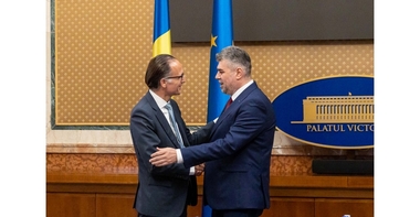 Marcel Ciolacu, discuţii cu ambasadorul Germaniei la Bucureşti / Premierul salută organizarea Forumului de Afaceri Româno-German din septembrie, de la Berlin