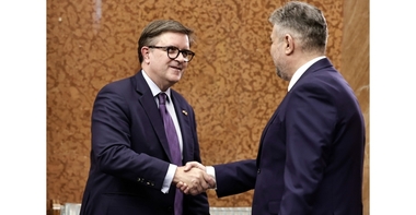 Marcel Ciolacu a avut discuţii cu ambasadorul James O’Brien, coordonatorul Biroului pentru aplicarea Sancţiunilor din cadrul Departamentului de Stat al SUA, despre climatul de securitate la Marea Neagră