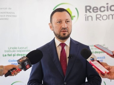 Fechet: Ne învârtim în jurul cifrei de 14% deşeuri colectate selectiv, ceea ce nu poate decât să însemne că la acest capitol România este codaşa Europei