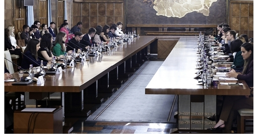 Simulări ale şedinţelor de Executiv pentru tinerii din Programul de Internship al Guvernului României / în prezent, 1.425 de tineri fac parte din reţeaua de alumni a Programului