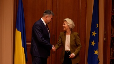 Ciolacu, întrevedere cu Ursula von der Leyen: Am subliniat evoluţiile privind implementarea PNRR, intenţia Guvernului de a păstra deficitul în limite rezonabile/ În plus, am solicitat intensificarea eforturilor comune pentru aderarea la Schengen