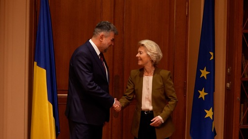 Ciolacu, întrevedere cu Ursula von der Leyen: Am subliniat evoluţiile privind implementarea PNRR, intenţia Guvernului de a păstra deficitul în limite rezonabile/ În plus, am solicitat intensificarea eforturilor comune pentru aderarea la Schengen
