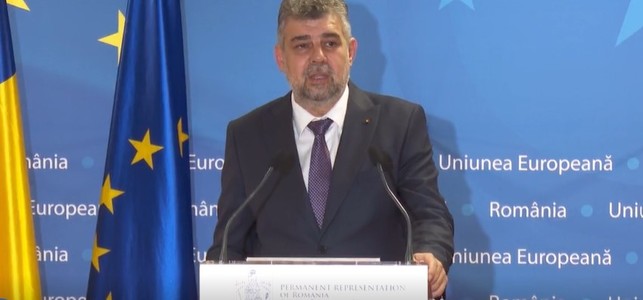 Marcel Ciolacu, despre concluziile vizitei la Bruxelles: Am anunţat foarte clar că eu nu sunt de acord ca prim-ministru al României, să creştem cota de TVA peste 19%, va duce evident, din nou la o creştere a inflaţiei şi la o scădere economică