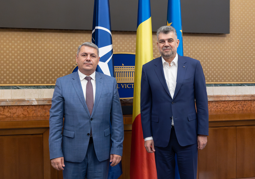 Premierul Marcel Ciolacu l-a primit la Palatul Victoria pe ambasadorul Republicii Armenia în România, E.S Sergey Minasyan