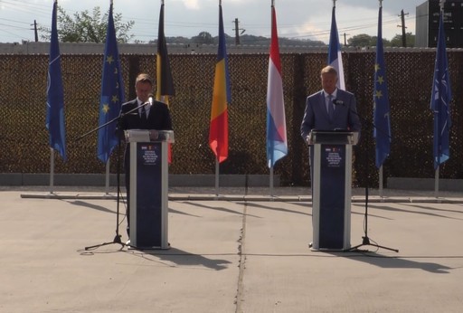Klaus Iohannis, la centrul de Instruire Întrunită Getica: România va continua să sprijine Ucraina, atât timp cât va fi necesar / Găzduirea hub-ului pentru instruirea piloţilor F-16, inclusiv ucraineni, reprezintă un exemplu clar al acestui angajament