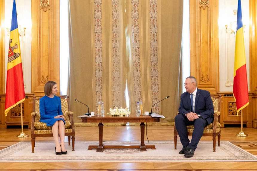 Preşedintele Senatului, Nicolae Ciucă, întrevedere cu preşedintele Republicii Moldova, Maia Sandu: I-am transmis felicitările României pentru modul în care Chişinăul a implementat cele nouă recomandări ale Comisiei Europene