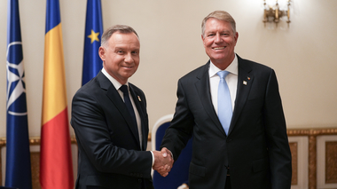 Preşedintele Klaus Iohannis, întâlnire cu omologul din Polonia, Andrzej Duda: În calitate de parteneri strategici apropiaţi pe Flancul de Est, am discutat despre interesele comune de securitate şi modalităţile de a ne spori cooperarea bilaterală 