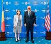 Ministrul Apărării, discuţie cu ambasadorul SUA în România, ES Kathleen Kavalec, despre impactul războiului de agresiune al Federaţiei Ruse asupra securităţii regionale: Este important să suplimentăm misiunile NATO de poliţie aeriană