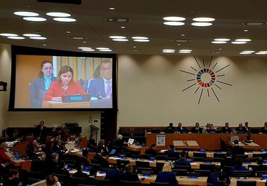 Ministrul de Externe, la reuniunea informală a miniştrilor afacerilor externe din statele membre ale UE, de la New York, în marja Adunării Generale a ONU: A informat în legătură cu fragmentele de dronă descoperite pe teritoriul României