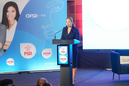 Deputata Alexandra Presură a fost aleasă preşedintă a Organizaţiei de Femei Social Democrate Dolj
